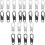 3 Pieces Zipper Replacement Pullers Detachable Pulls For Clothing 3