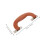 Carrying Case Handle Durable Plastic Chocolate 4set 3