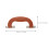 Carrying Case Handle Durable Plastic Chocolate 4set 2