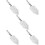 5 Pcs Absinthe Dripper Filter Spoon Sieves For Household Purposes 8