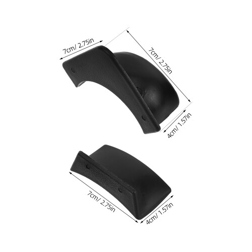 Billiard Pockets Ball Retrieval Plastic 6pcs 2.8x1.6x1in 1