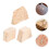 Raindrops 3pcs Beige Violin Bow Wedge For Professionals In Performance 11