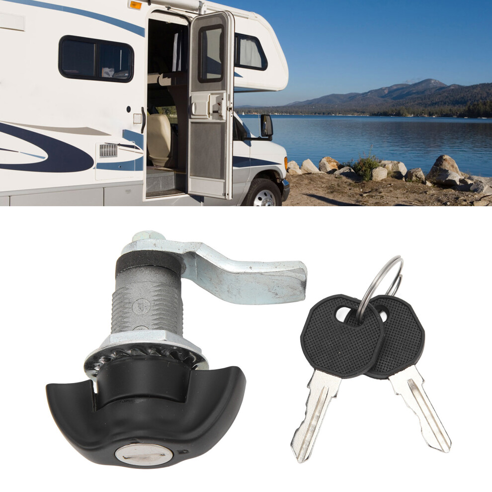 Heavy Duty Cylinder Cam Lock With 2 Keys For Rv Camping Car Cabinets Toolbox 4241352082146