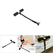 Robuste Sitzstange für das Bett – Heimfitness, Bauch- und Muskeltraining, schwarzes Equipment