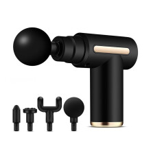 Massage Gun Deep Tissue - Portable Handheld Percussion Massager With 5 Speed Settings - Shoulder Back Body Relaxation