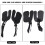 Leather Finger Protector for Archery, Black, 7.7cm, 13g 4