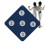 Fencing Target Practice Wall Mounted Target With Five Bulls-Eye For Saber Training 1