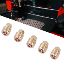 5Pcs 0.4mm Brass Nozzles Heat Resistant 500 for X1 P1P Printer