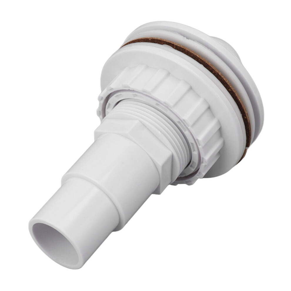 Pvc Return Fitting Leakproof 1-1/2 Inch Inlet For Above Ground Pool Systems 8791352242973