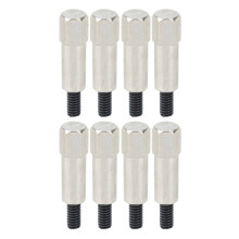 8 PCS Edelstahl Abdeckung Bolzen Set Passt für