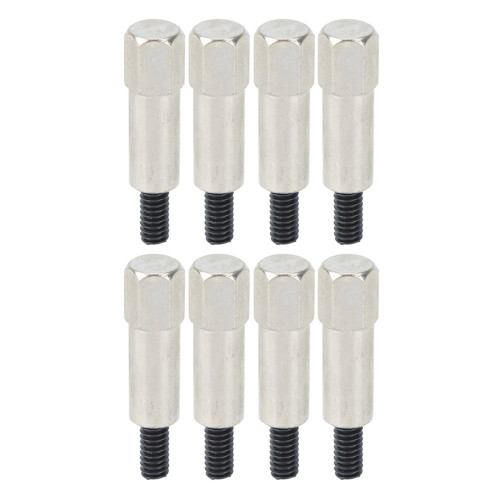 8 PCS Edelstahl Abdeckung Bolzen Set Passt für