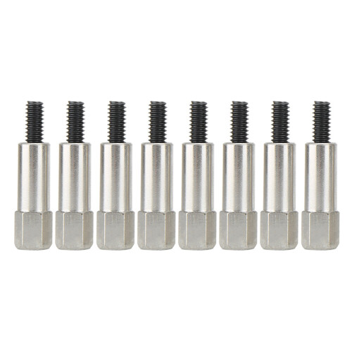 8 PCS Edelstahl Abdeckung Bolzen Set Passt für 1