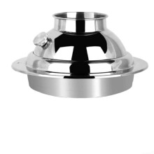Kitchen Ventilation Outlet Spherical Design Adjustable Exhaust Hood Model 160# Efficient Airflow