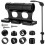 Space-Saving Bike Fork Mount Rack No Paint Damage High Strength 3