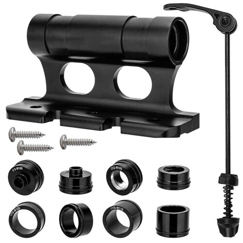 Space-Saving Bike Fork Mount Rack No Paint Damage High Strength 2