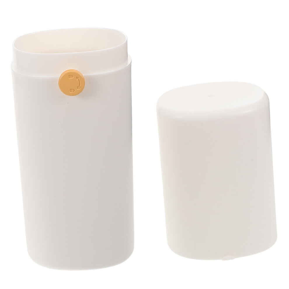 Portable Travel Toothbrush Holder Case With Ventilation Hole Integrated Toothpaste Cup For Bathroom School Camping