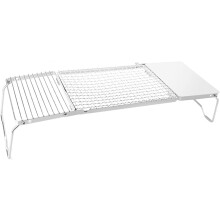 Gas Grill Stainless Steel Rack For Gas Stoves Portable Foldable BBQ Grill Rack Camping Picnic Bracket