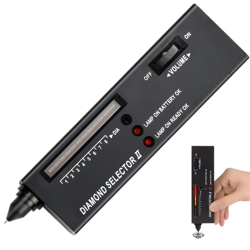 Diamond Tester Pen, Professional High-Accuracy Jewelry Verifier, Portable Gold Testing Kit, For Novice And Expert 9393856169634