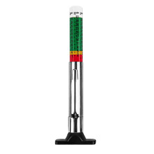 Small Tyre Tread Depth Gauge With Clear Scale, Compact Analog Measuring Tool For Car Caravan Truck Home Garage