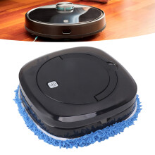 Robust Black Mop and Vacuum Robot with Anti-Collision and Quiet Operation