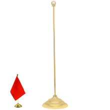 Desktop Fahnenmast Metall Robuster Fahnenmastständer