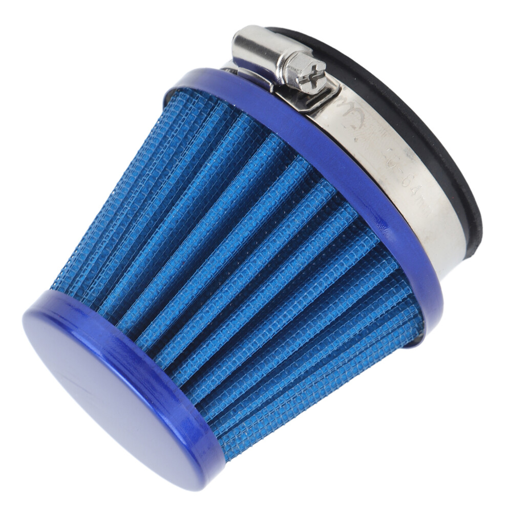 Universal 50Mm Air Filter For Off Road Bikes Atv Quad Dirt Motorcycle Blue 6911352244957