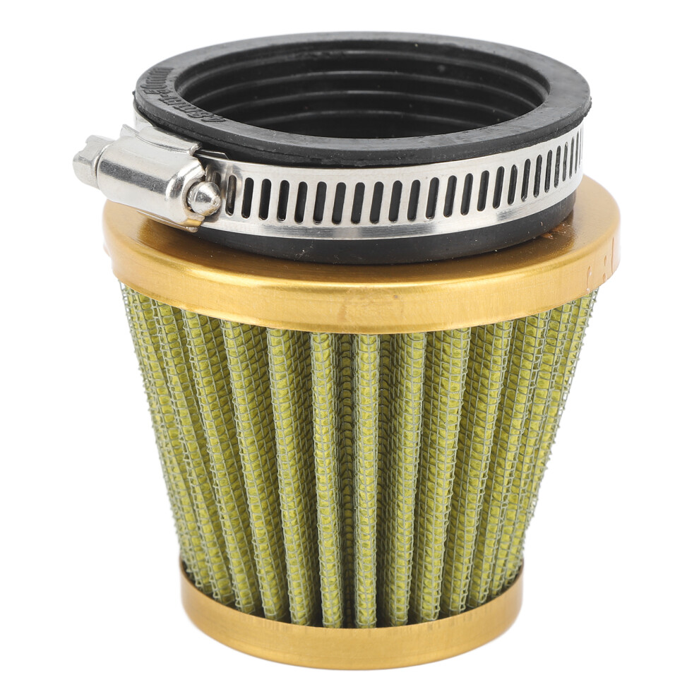 Universal 50Mm Air Filter For Off Road Atv/ Dirt Bike/ Motorcycle/ Quad Gold 4981352244921