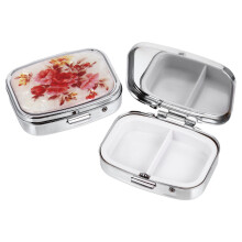 2Stk Pillendosen Tablettenorganizer Medikamentendispenser
