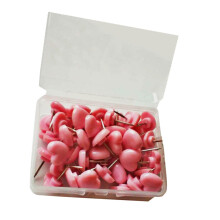 Punaises Rose Stylées, Épingles Pratiques Et Décoratives