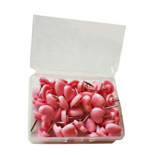 Punaises Rose Stylées, Épingles Pratiques Et Décoratives 1