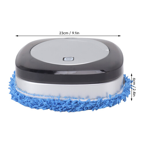 Intelligent Silver Cleaning Robot: Vacuum Mop & Low-Noise Efficiency 1
