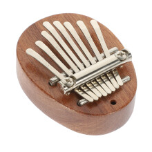 1Set Portable Mini Kalimba 8 Tasten Daumenklavier Holz Fingerpiano