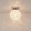 1St Rattan Ball Deckenleuchte Dekorative Lampe 4