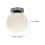 1St Rattan Ball Deckenleuchte Dekorative Lampe 2