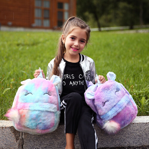 Plüsch Rucksack Für Schule 2