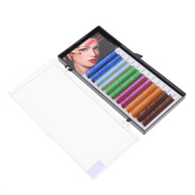 1 Box Falsche Wimpern Kunstwimpern Make-up Erweiterung