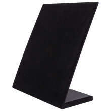 1Pc Flannelette Earring Holder Black Velvet Display Jewelry Stand