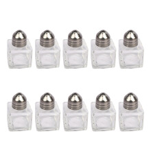 10Stk Mini Gewürzflasche Aus Für Saucenbehälter Tetragonum