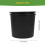 1Seau Plastique Noir Polyvalent Résistant Pour Plantes 2