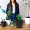 1Seau Plastique Noir Polyvalent Résistant Pour Plantes 5