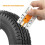 Tyre Tread Depth Depthometer Car Wheel Tread Depthometer Plastic Wheel Tread Depth Gauge Ruler Tool 4