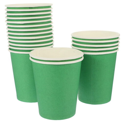 50Stk St Patricks Day Pappbecher Papierteebecher