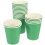 50Stk St Patricks Day Pappbecher Papierteebecher 3