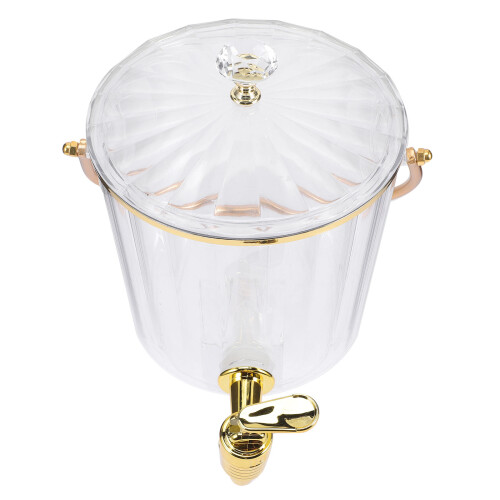 Drinks Dispenser Saftbehälter Wasser Mit Deckel Und Hahn 2