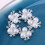 20 Strass Perlen Haarschmuck Brosche Flache Rückseite 11