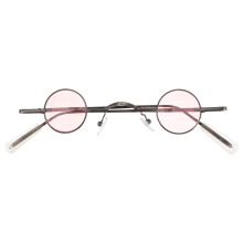 Kleine Sonnenbrille Für Herren Damen (Pink)