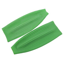 1Paar Waterdichte En Oliebestendige Mouwen Van Latex Groen Voor Keuken