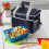 1St Oxfordstoff Bento Dunkelblau 8
