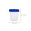 10St 120Ml Einweg Kunststoff Messbecher Mit Deckel Transparent 2