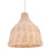 1St Chinesisch Deckenleuchte Geflochtenem Rattan 2